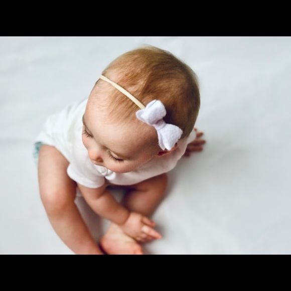 🌟HP❤️Handmade Christmas Baby Bow Headband Set ❤️ - Picture 4 of 5